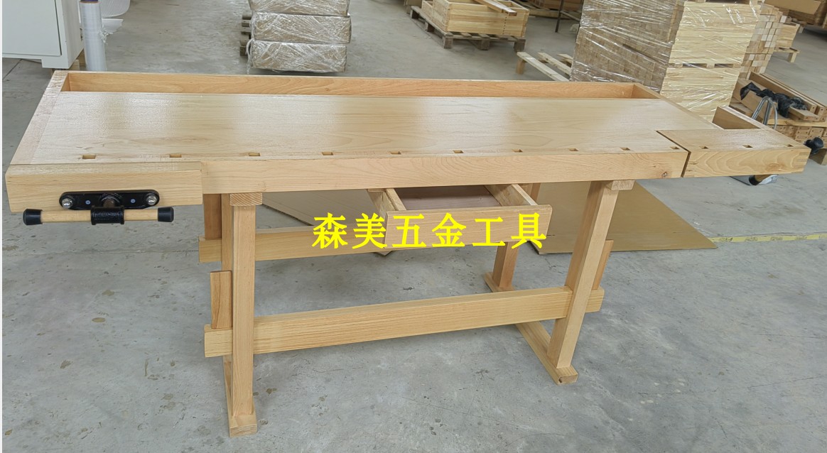 School Woodworking Room Woodworking Table Solid Wood Bench DIY Operating Table Beech Wood Bench Handwork Bench
