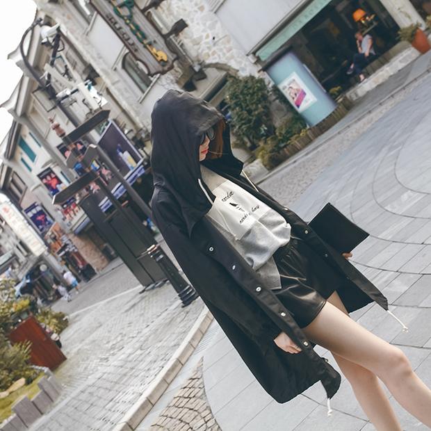 2018 thu đông mới quần da cỡ lớn quần short nữ 200 pounds chất béo thun co giãn eo cao đã mỏng bên ngoài mặc quần ống rộng quần cotton bó sát
