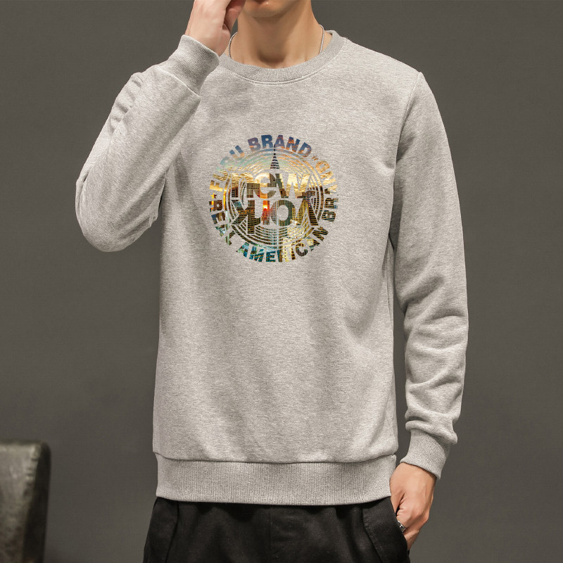 New man's hat-free garment Han edition trend tide with men's clothes loose spring long sleeve coat