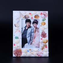 Vertical shell photo frame crafts wedding photo studio set Table 56 7 8 10 12 inch girlfriend gift