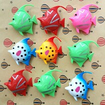 Fish tank decoration simulation fish plastic fish will float small fish fake fish children bath toys photography props