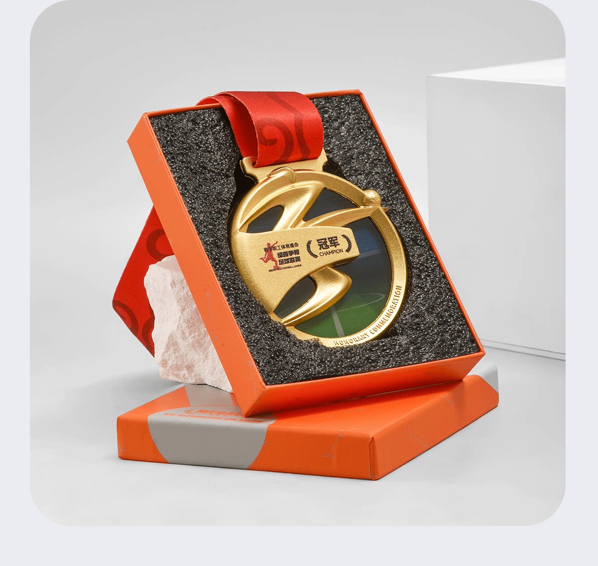 Заказной трофеи/медали/награды/сертификаты 奖牌定制运动篮球足球乒乓球跑步游泳比赛金银挂牌荣誉奖章订做 Five distinctions still products