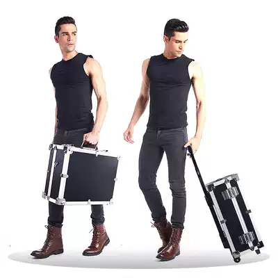 Siphia aluminum alloy tie rod toolbox custom instrument trolley case tie rod aviation box aviation aluminum box customized