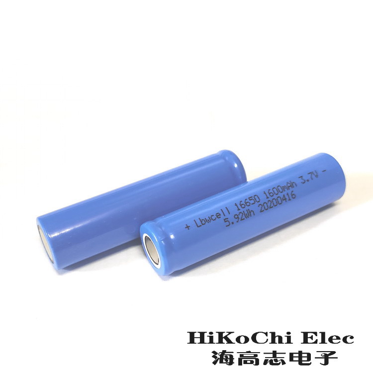 Lithium battery LIR17650 lir16650 1600mah 3C 3 7V power rechargeable combination customization