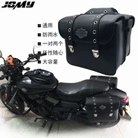 Mới retro xe máy bên túi Harley Prince xe sửa đổi xe du lịch xe bên hộp túi bên treo túi - Xe máy Rider thiết bị băng đai bảo vệ đầu gối