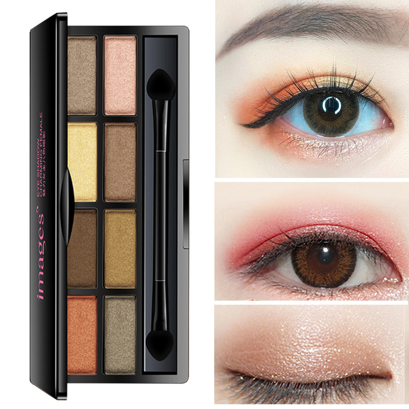 Eye shadow color beautiful charm eye makeup is not dizzy and not easy to make-up cosmetics cd changed false girl