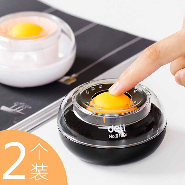 Able to point money Number of money wet Handware Finance with a point money cylinder Number of money Money Sponge Vat of water Dipping Water Box Creativity-Taobao