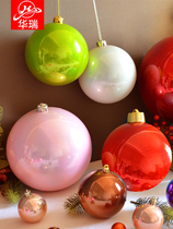 Spring Festival New Years Eve decoration large pearlescent color ball Festival layout shop creative scene supplies eleven pendants