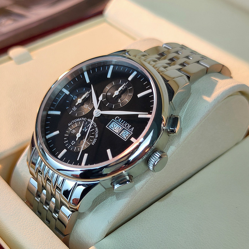 Corolla Automatic Mechanical Watch Men's Watch Sports Luxury Brand Steel Band Waterproof Student Trend Men's Watch