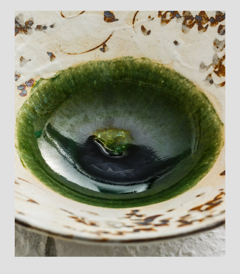 Kaiseki has, deep disc material imported from Japan under the glaze color ceramic sushi plate sashimi dish plates by hand