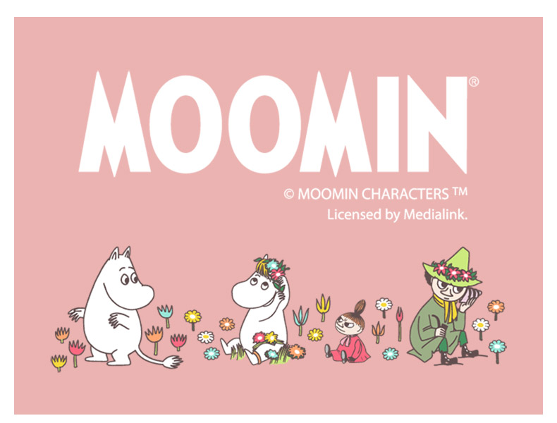 Domestic cartoon express Moomin Moomin ceramic cup with cover cup water containing silicone lid keller cup