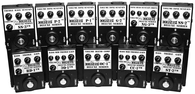 Pete Cornish DELUXE 40th Anniversary Deluxe Edition Compression Overdrive Distortion Manual Effect