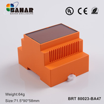 Switch controller shell ABS flame retardant material PLC industrial control box contactor guide rail Bahar BRT80023