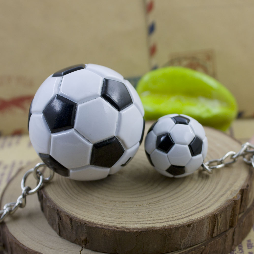 Mini Football Small Pendant Creative Boy Student Gift Fans Collection Gift Memorabilia Key Clasp Ornament