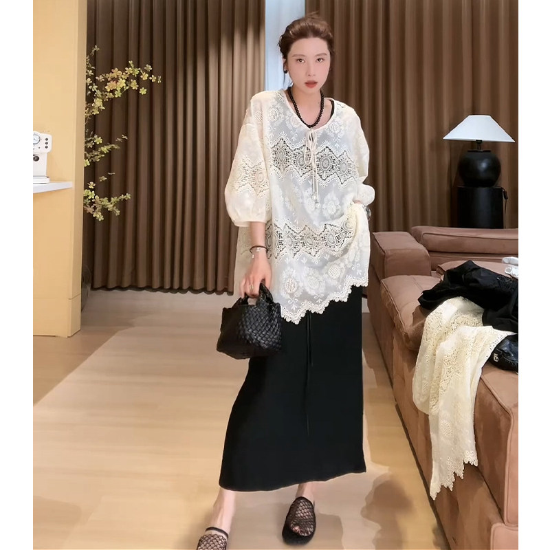 Shirt, skirt, set