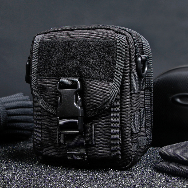 Military fan Tactical purse men and women multifunctional large capacity mobile phone bag outdoor sports casual bag anti-splash water single shoulder bag-Taobao