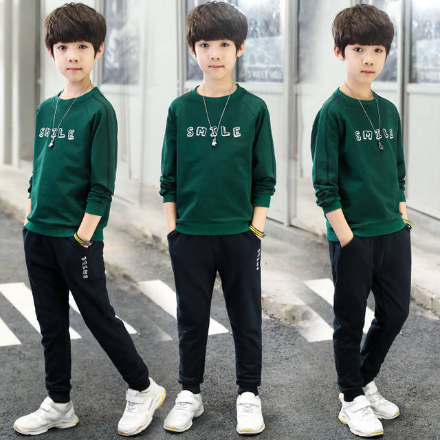 Boys Autumn Suit 2024 Spring and Autumn Sports Suit