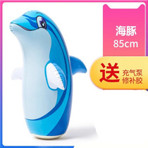 Inflatable tumbler animal penguin balloon cartoon large thickened child 90cm childrens educational fitness toy