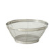 Thickened fine mesh stainless steel leaking basin, rice sieve, rice basin, round drain basin, large leaking basin, vegetable basin, fruit basket