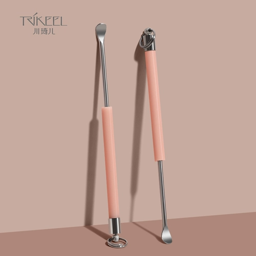 Ухочистка, портативный брелок из нержавеющей стали для ушей