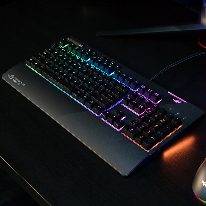 ROG Asus Berserker Mage Ranger Yaoguang RGB Cherry Green Axis Red Axis K3 Mechanical Keyboard Gaming Gaming