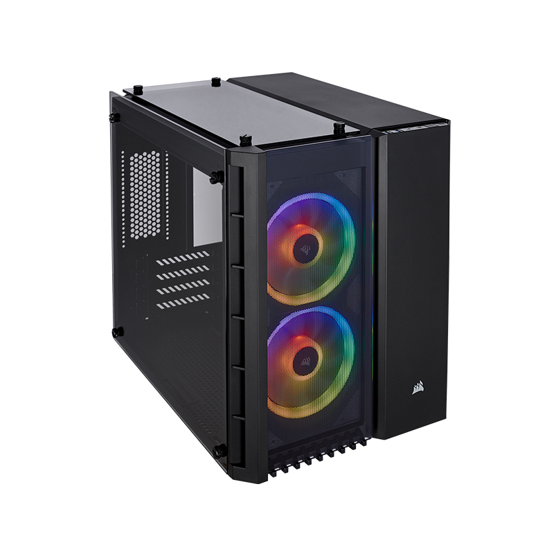 Corsair 280X Mini ITX Case MATX Glass Side Permeable RGB Water-cooled Computer Desktop