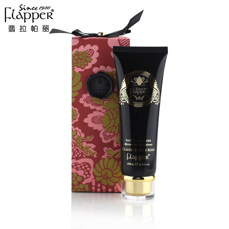 flapper翡拉帕丽馥郁经典玫瑰洁面乳 泡沫洗面奶深层清洁润白
