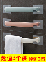 Shower room glass door Towel rack Suction cup hook Bathroom pylons Washstand Towel bar Toilet rack