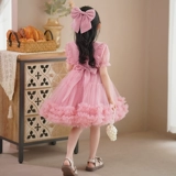 Летнее платье, юбка, летняя одежда для девочек, детский летний наряд маленькой принцессы