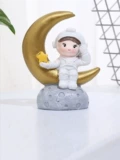 Запеченное украшение торта сеть красная ins fengjin silver астронавт переключатель
