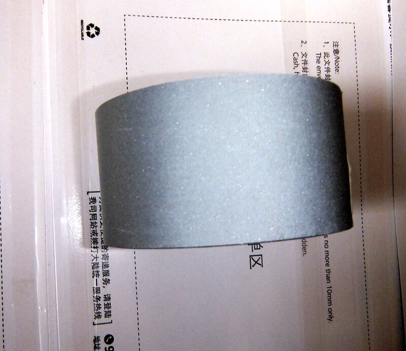 Gray reflective tape Self-adhesive reflective tape Gray pipeline marking tape Gray cursor 5cm*20m