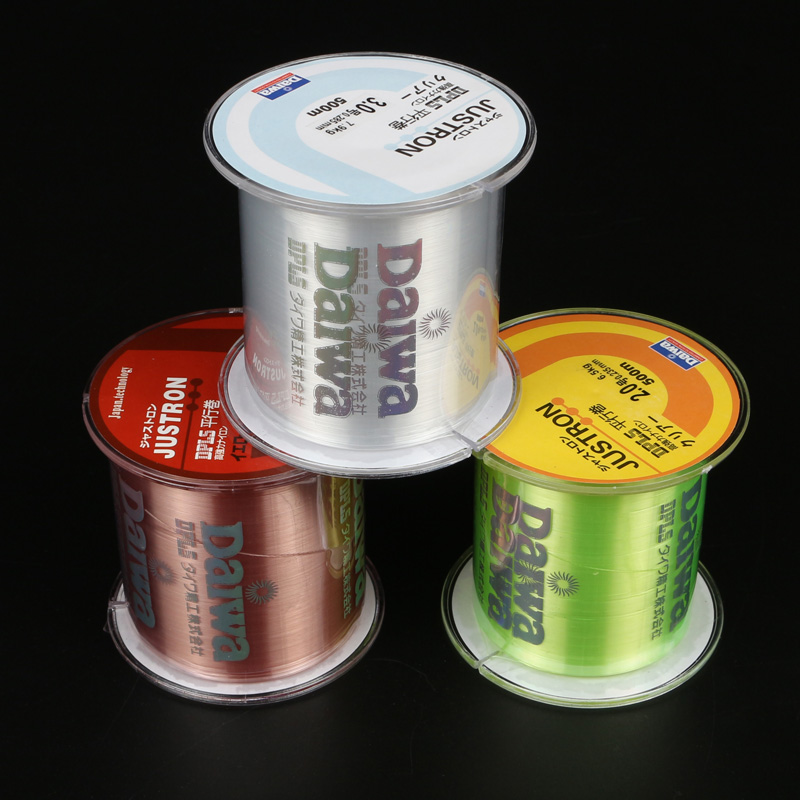 Japan imported fishing line 500 meters main line sea pole throwing line rocky fishing line sub-line special sea fishing nylon line