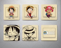 Home decoration wedding switch stickers Korean personality wedding room stickers silicone bedroom living room home luminous room