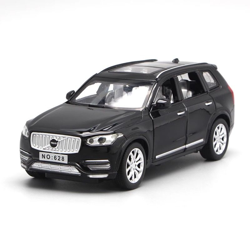 1:32 Volvo Xc90 Car Model Red Suv Alloy Car Volvo Birthday Gift Collection Model Toy Car