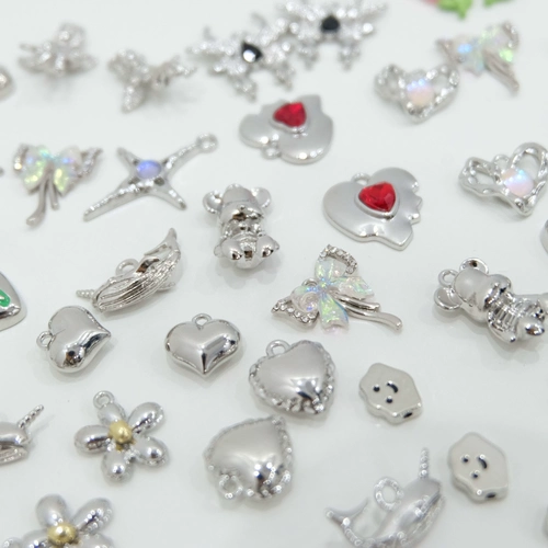 Металлические аксессуары ручной работы, ручка, подвеска с бантиком, милые серьги, аксессуар, «сделай сам»