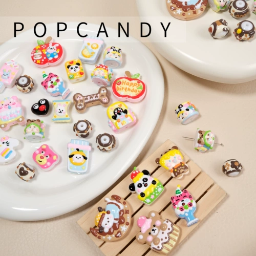 Ручная кусочка мультфильм Симпатичный производственный материал из бисера Diy Сумка для подвесных аксессуаров ручной