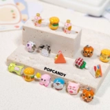 Милые большие отверстия из сплава, сделай сам, разноцветные украшения из бисера, обувь DIY Crocs, аксессуары для одежды, свободные бусины, ручное ожерелье, ремешок для мобильного телефона