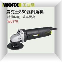 Witx chamfering machine circular arc 45 degrees right angle round hole rounded angle hand straight edge die electric chamfering machine WU770