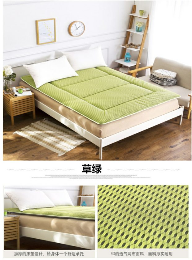 4D dày tatami nệm nệm trẻ thở mùa hè 1,5m 1.8m đơn hoặc kép tatami ký túc xá sinh viên - Nệm nệm giá rẻ