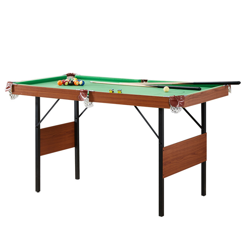 Folding billiard table household children small American billiard table standard indoor installation free 2-in -1 table tennis table
