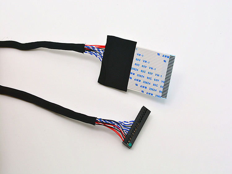 Samsung LG LCD single 8 screen P - TWO interface FFC welding LCD screen wire Convert LVDS screen
