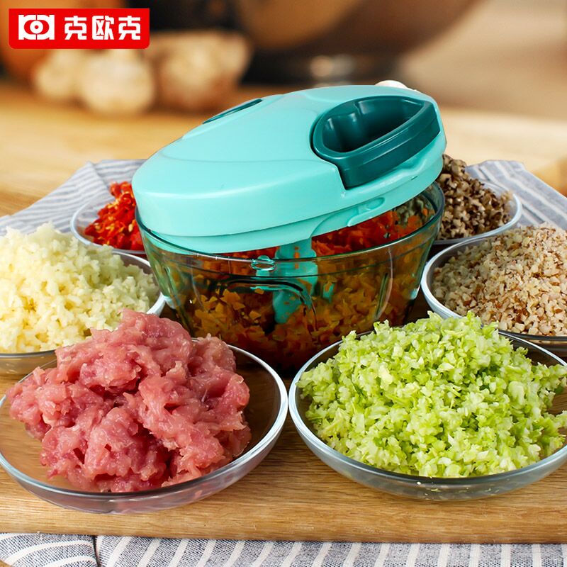 热销9695件包邮家用手动蒜泥搅蒜末捣蒜压蒜器小旋风料理机蒜蓉大蒜头搅碎机神器