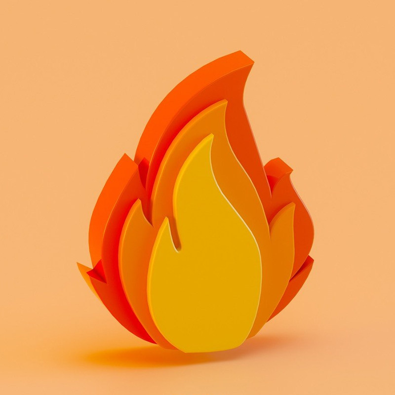 Fire Emoji hip-hop Trap Sample Tone colour Pack 808 drum kit Beat arranger material (Buy 2 send 1)