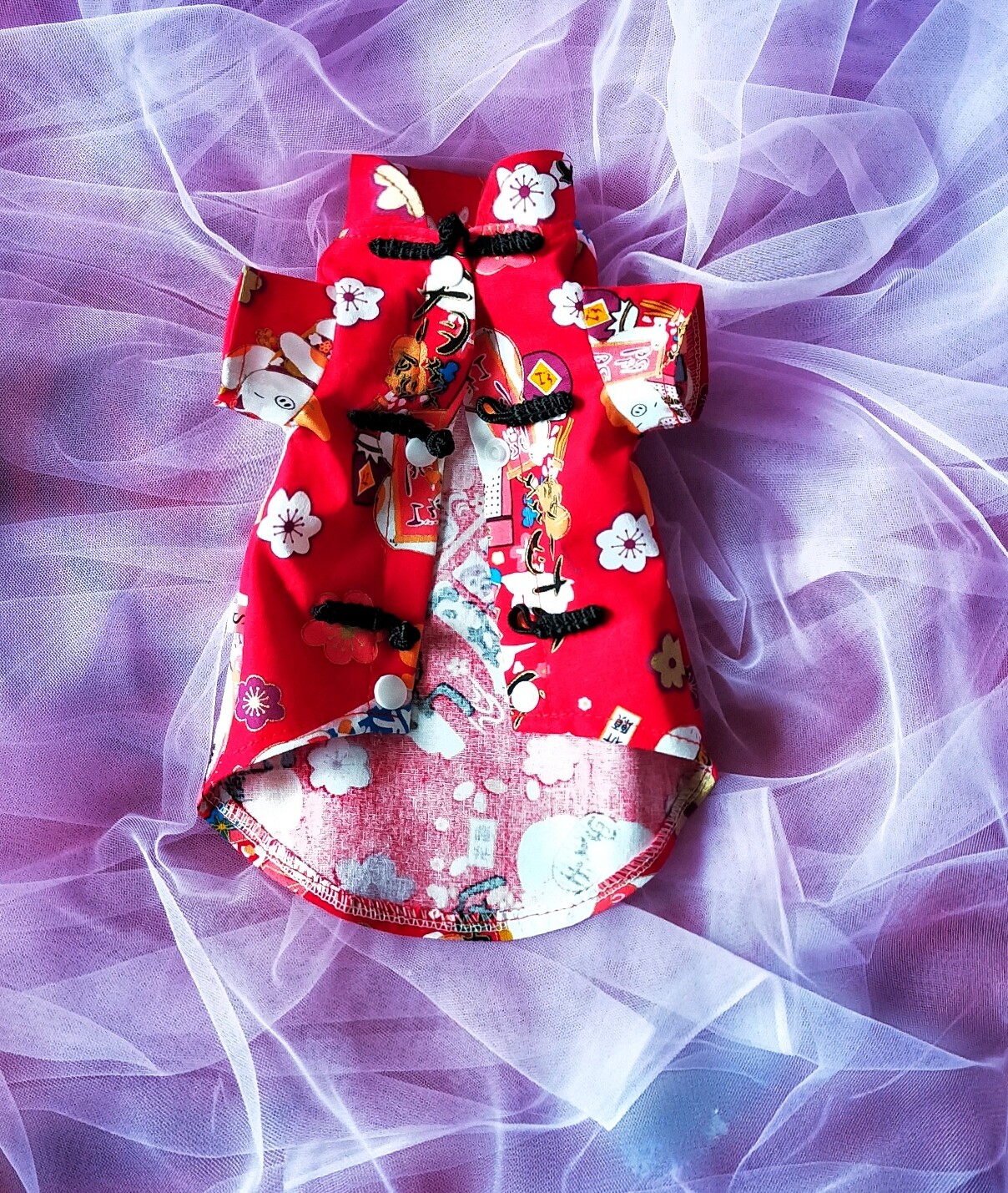 Hairless cat clothes Sphinx Devon pet spring and summer new products Tang suit cotton shirt cool handsome fried Street