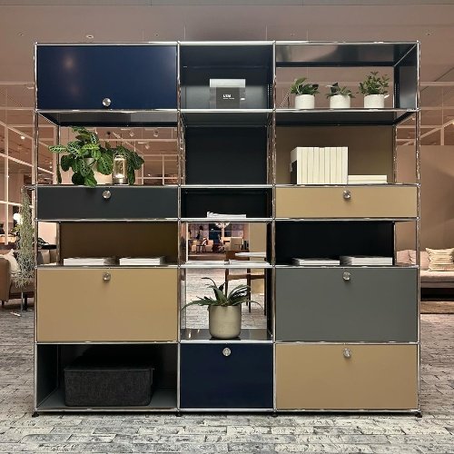 网红餐边柜电视柜USM模块组合柜子，不锈钢多功能收纳如何选？-其它成套家具-淘宝好物网