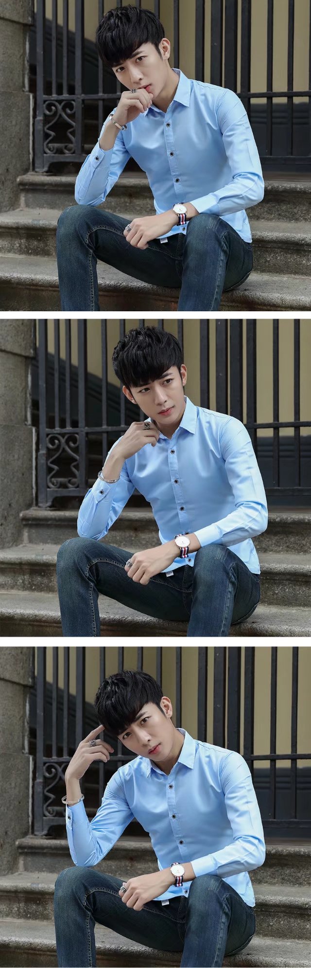 Giấy chứng nhận đăng ký kết hôn Quần áo áo sơ mi nam dài tay chú rể đồ đôi nam nữ đẹp