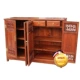 Hedgehog gỗ đàn hương gỗ hồng mộc gỗ gụ giày giày giá đỡ đơn giản cửa gỗ tủ sảnh cổ Trung Quốc mới - Buồng tủ nhựa quần áo
