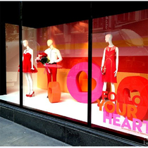 Love furnishings window props wedding joyful props DP decoration beauty wedding jewelry display supplies