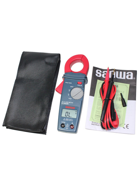 Sanwa DCM60R high-precision 600A AC clamp meter true effective value digital display current multimeter