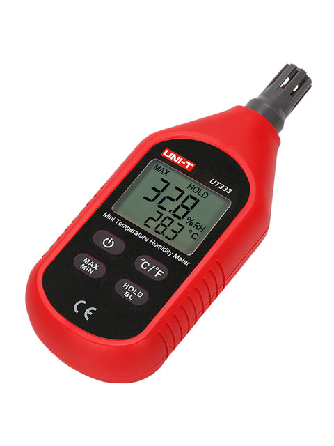 Uliide Ut333/Ut333Bt Mini Temperature and Humidity Meter Industrial Environment Laboratory Hygrometer/Thermometer